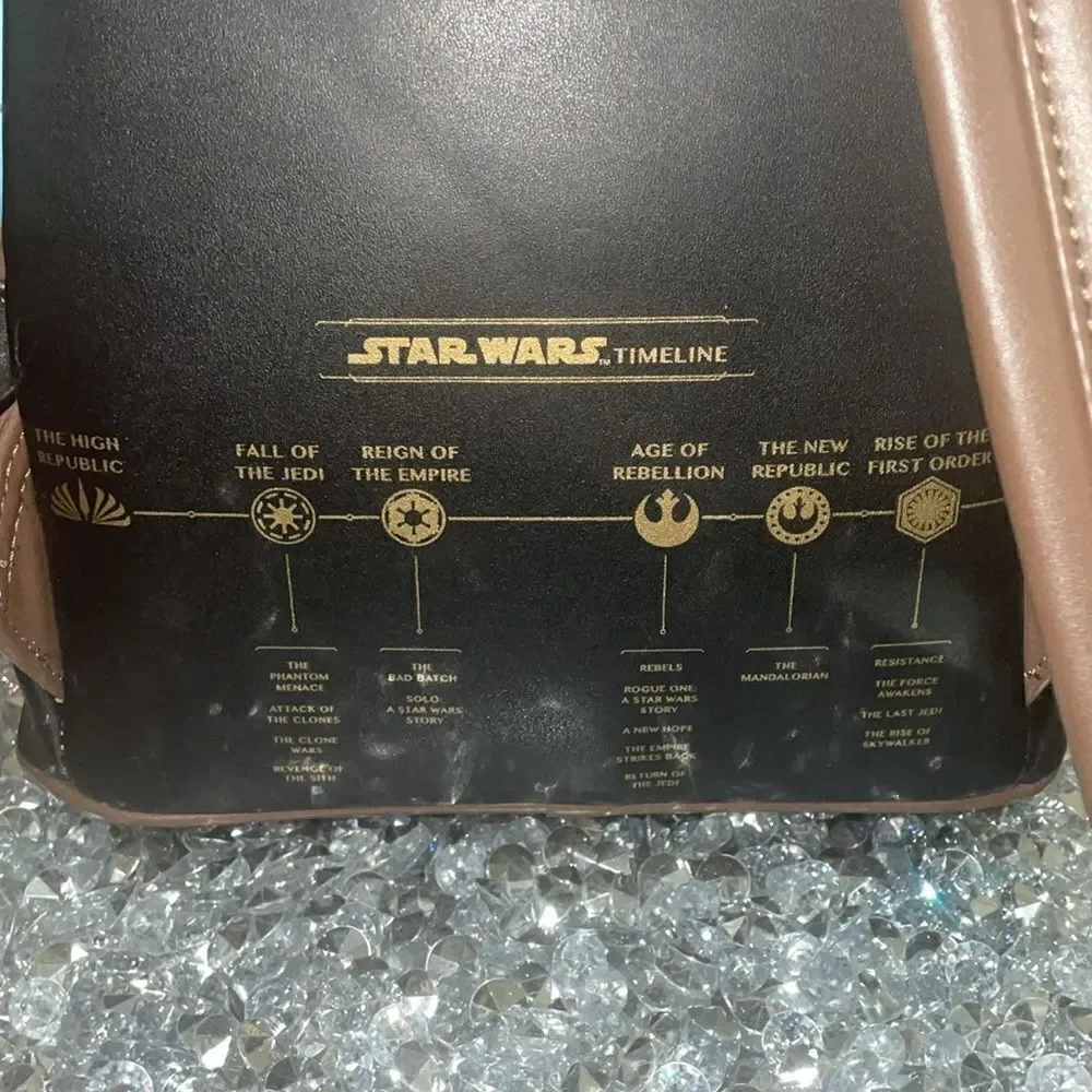 New Disney loungefly Star Wars high republic comic cover mini book bag backpack